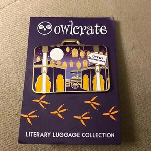 An Ember in the Ashes Enamel Luggage Pin - Owlcrate